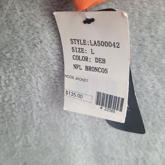 NFL Denver Broncos Jacket Coat Men's L Soft Shell Full Zip Football Sports G-lll - Picture 13 of 14